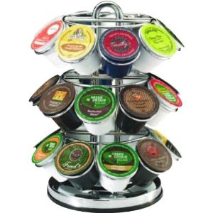 K cup outlet containers